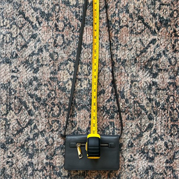 Marc Jacobs Gotham Pebbled Leather Crossbody Wallet Bag - Picture 5 of 8